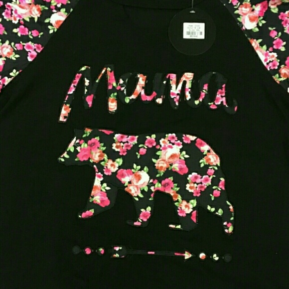 SOLD !!!!Mama Bear Top - Picture 2 of 3